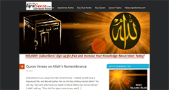 Desktop Screenshot of iqrasense.com