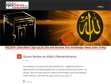 Tablet Screenshot of iqrasense.com